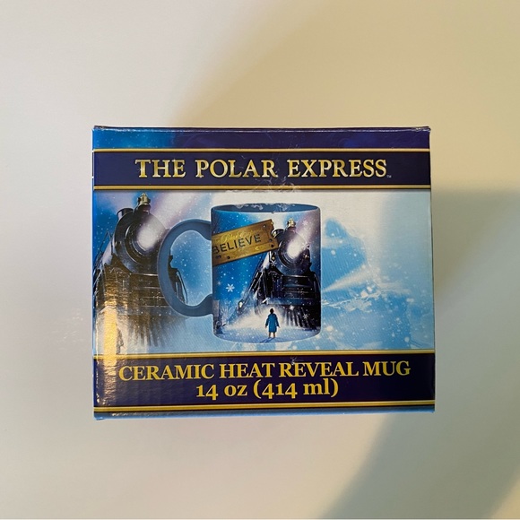 The Polar Express Mug Ceramic Heat Reveal 14 Oz New - Picture 4 of 11